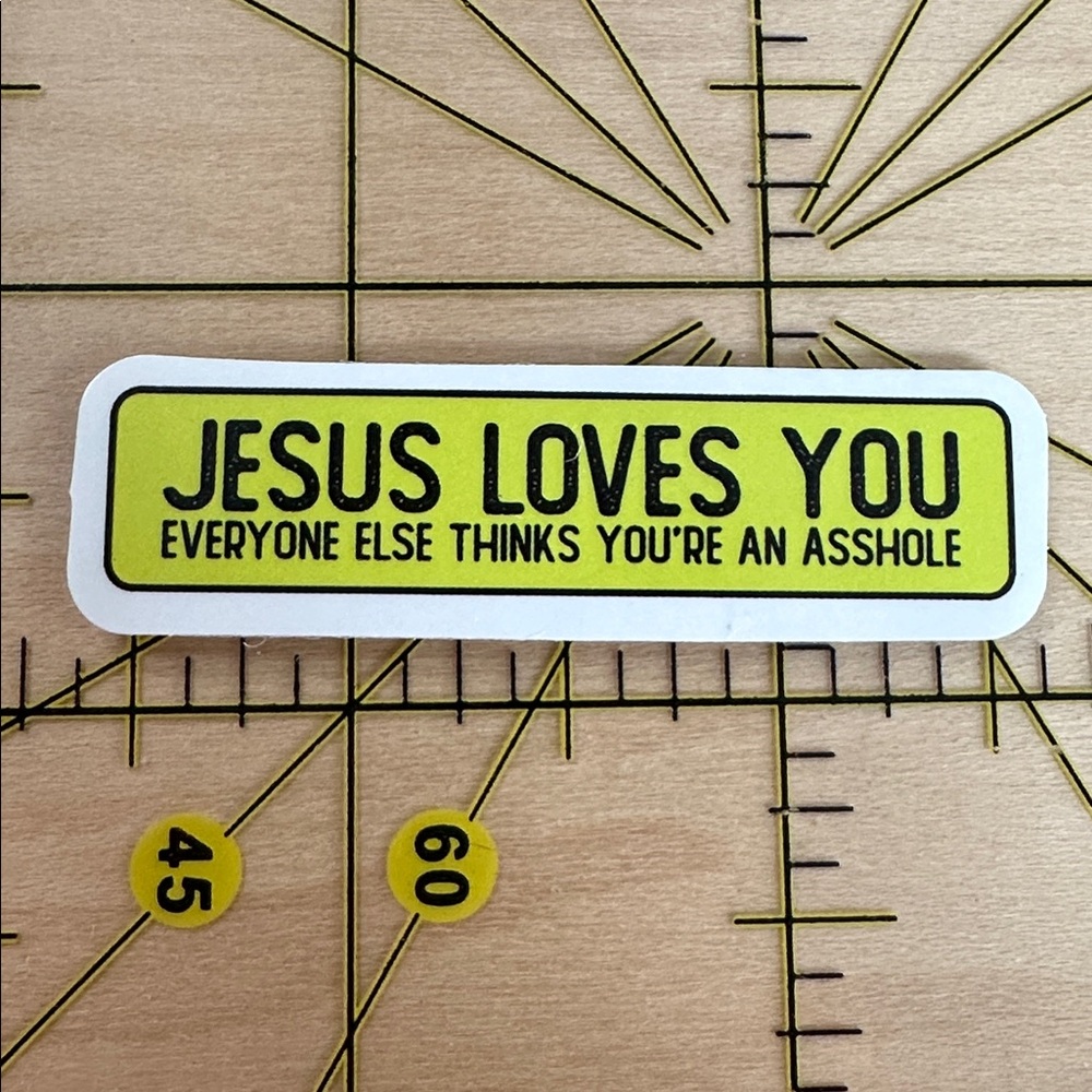 💜13/$13 +Bundle Sticker Sale | SARCASM HUMOR Waterproof Sticker